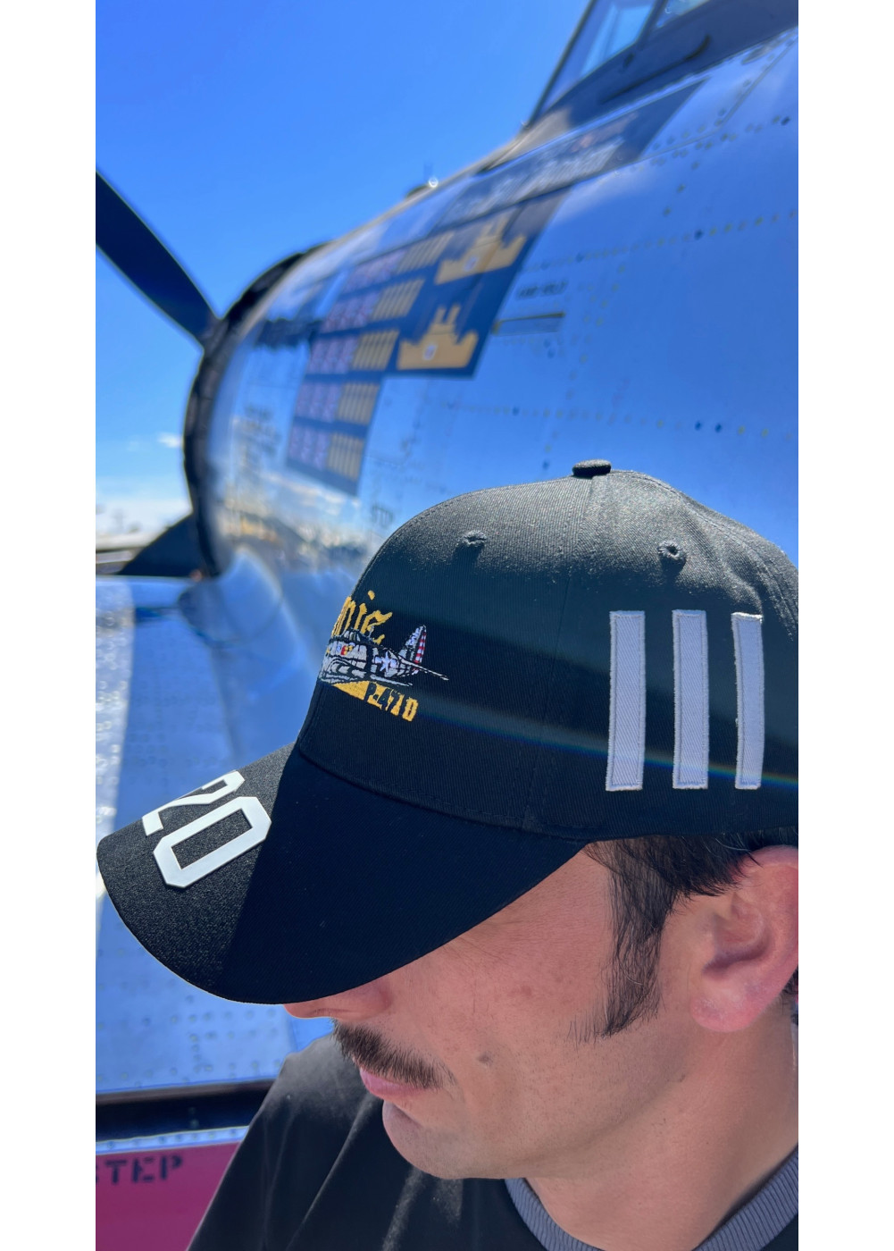 Casquette "P-47D Bonnie" | ★ Barnstormer-USA ★