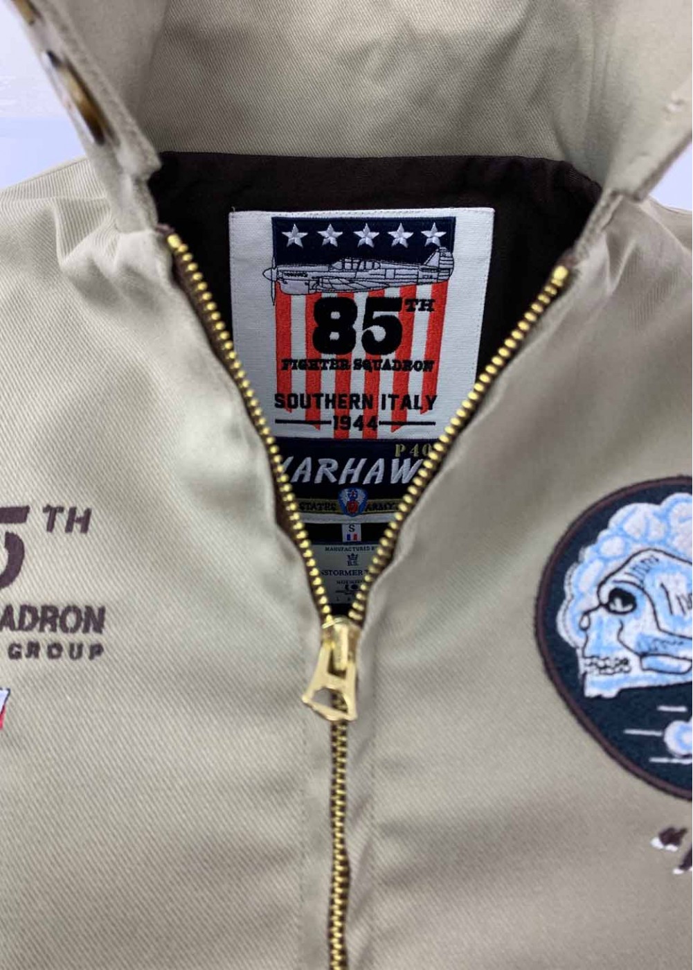 "P-40F Lee's hope" jacket | ★ Barnstormer-USA ★