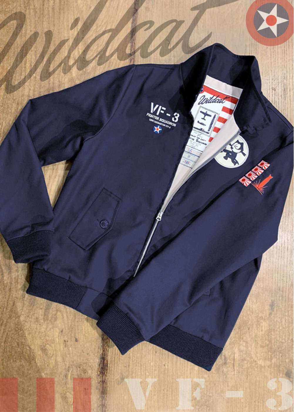 "F4F-3 Wildcat" jacket | ★ Barnstormer-USA ★