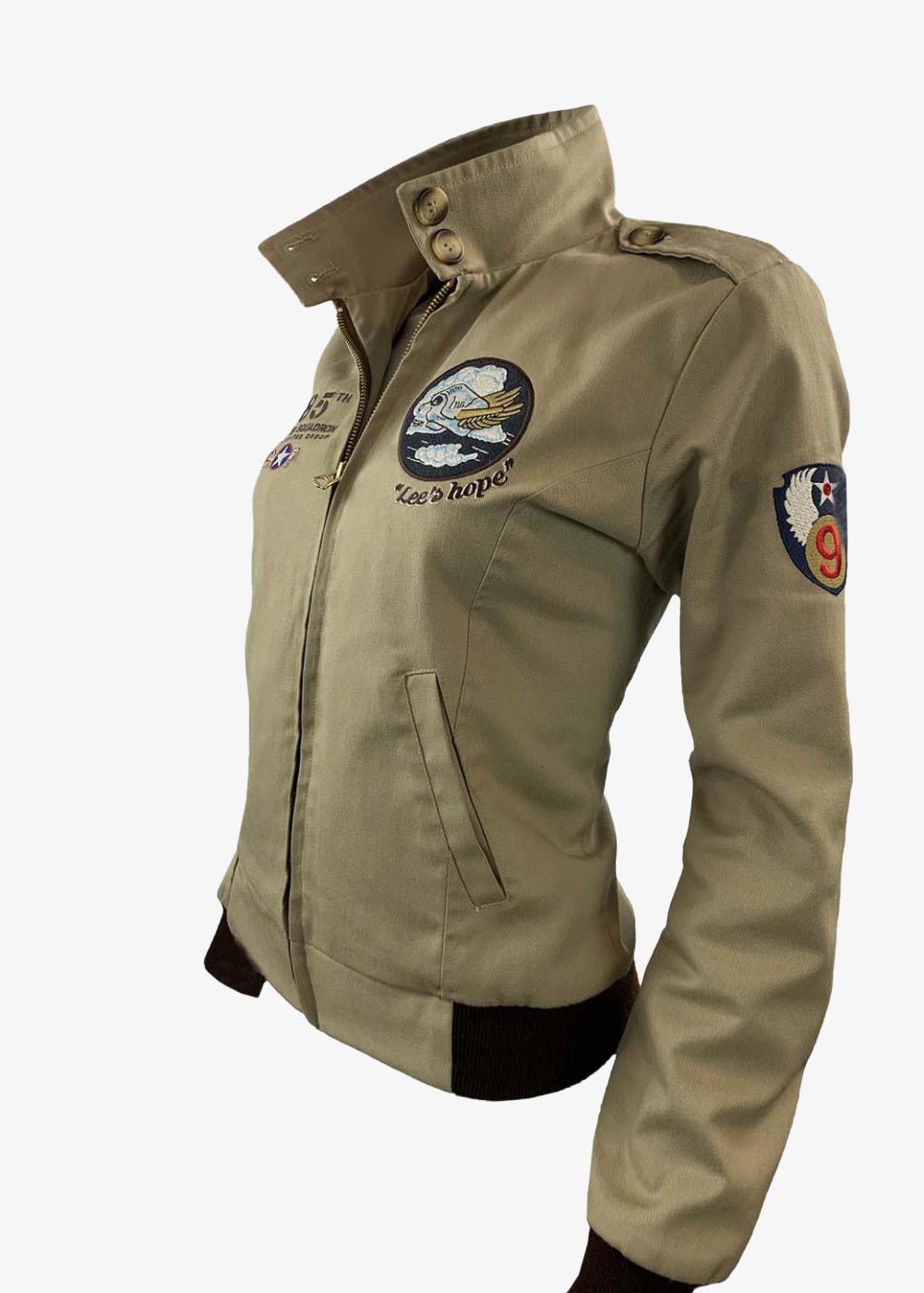 "P-40F Lee's hope" women jacket | ★ Barnstormer-USA ★