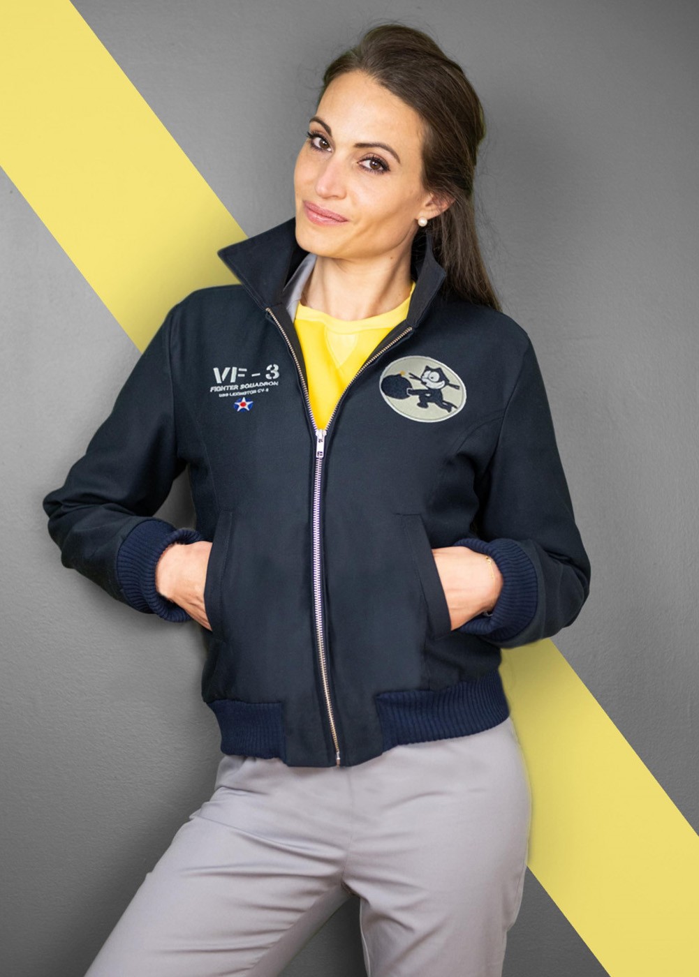 Blouson femme "F4F-3 Wildcat" | ★ Barnstormer-USA ★