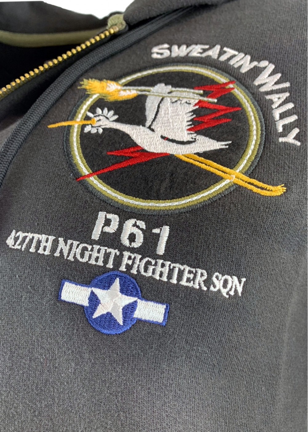 Sudadera "P-61 Sweatin'Wally" | ★ Barnstormer-USA ★