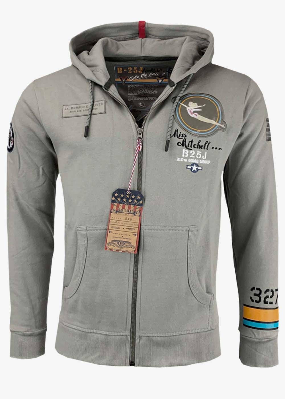 Hoodie "B-25 Miss Mitchell" | ★ Barnstormer-USA ★