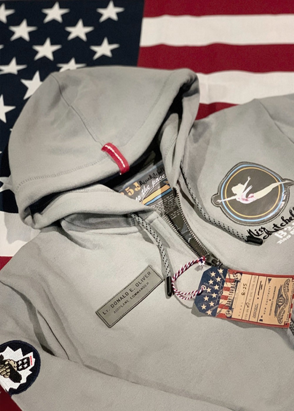 Sudadera "B-25 Miss Mitchell" | ★ Barnstormer-USA ★