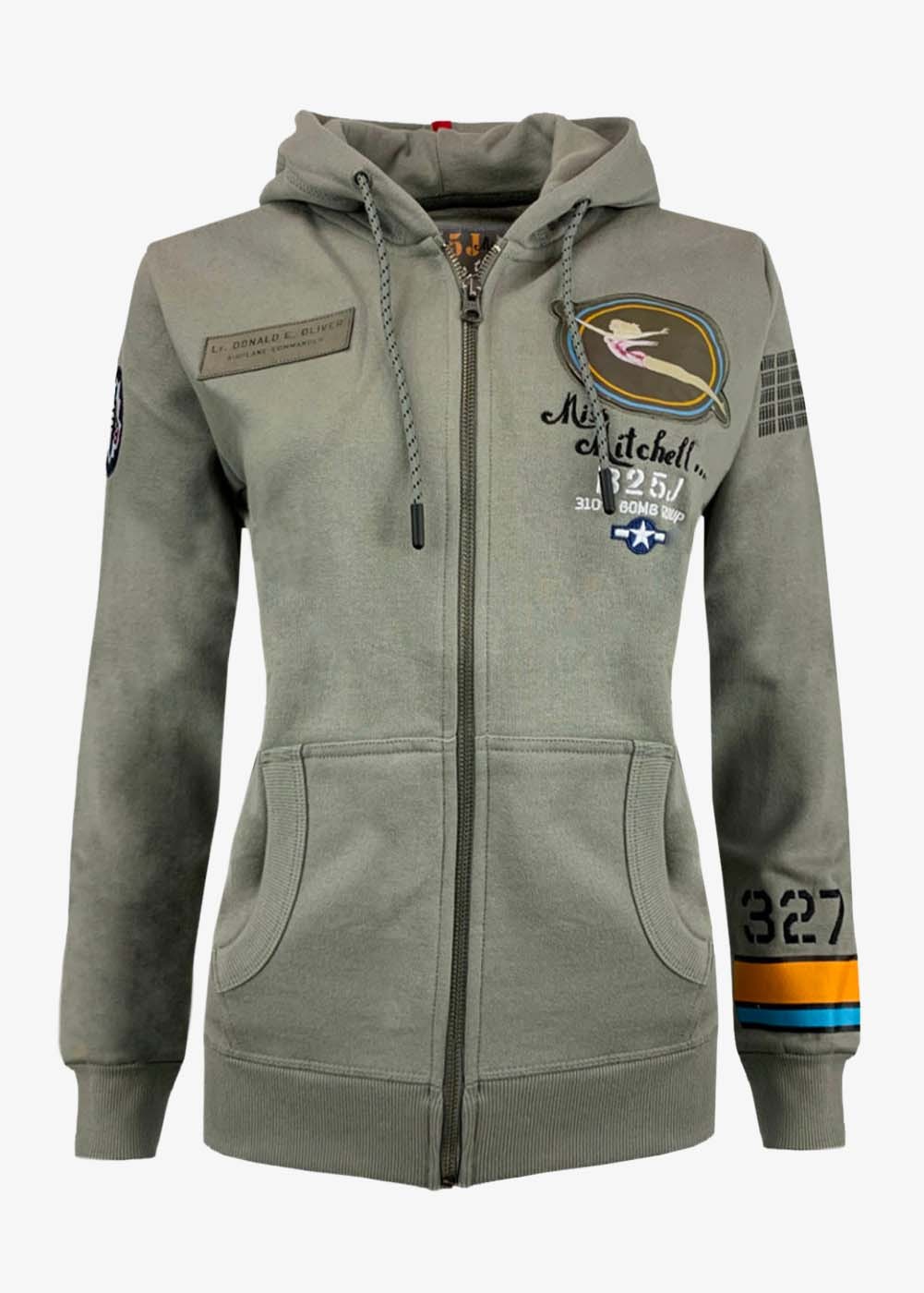 "B-25 Miss Mitchell" women's hoodie | ★ Barnstormer-USA ★
