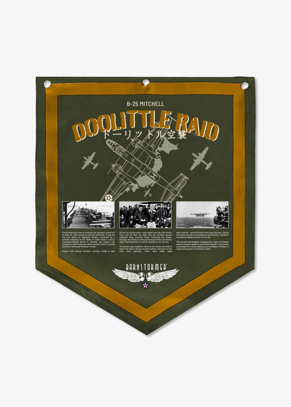 Fanion Doolittle Raid | ★ Barnstormer-USA ★