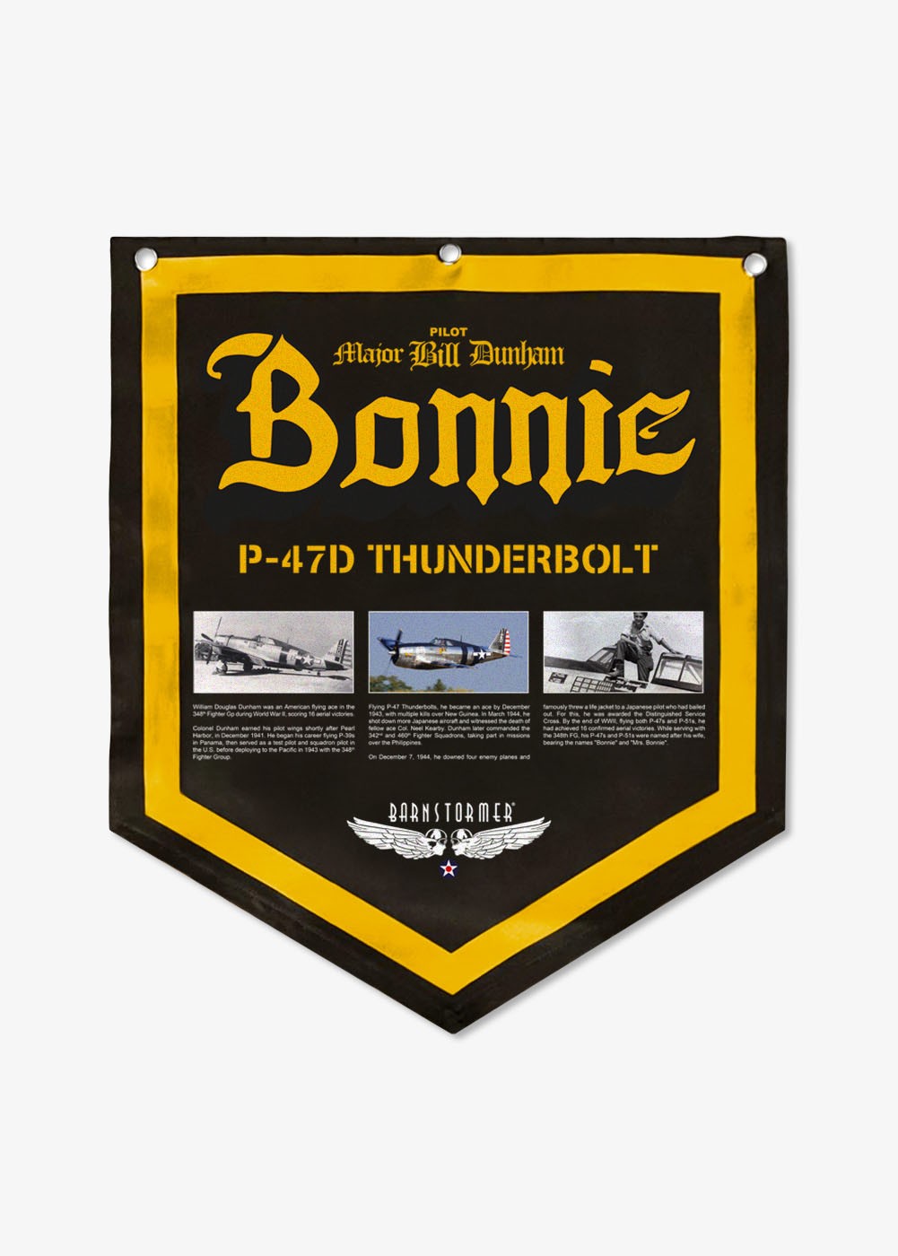 Fanion "Bonnie" | ★ Barnstormer-USA ★