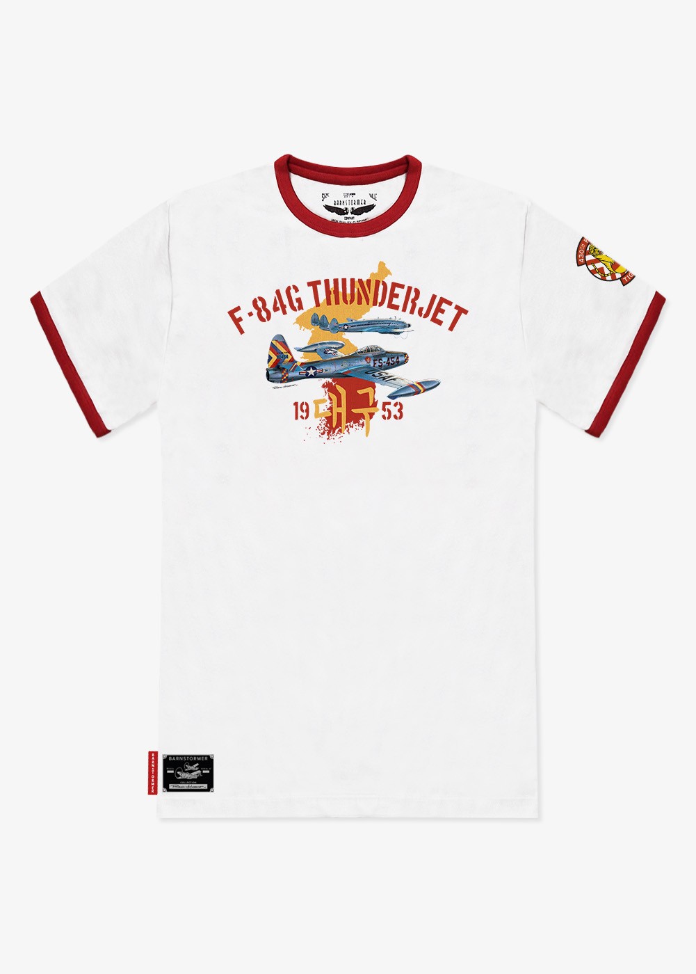 T-shirt "F-84G Thunderjet" | ★ Barnstormer-USA ★