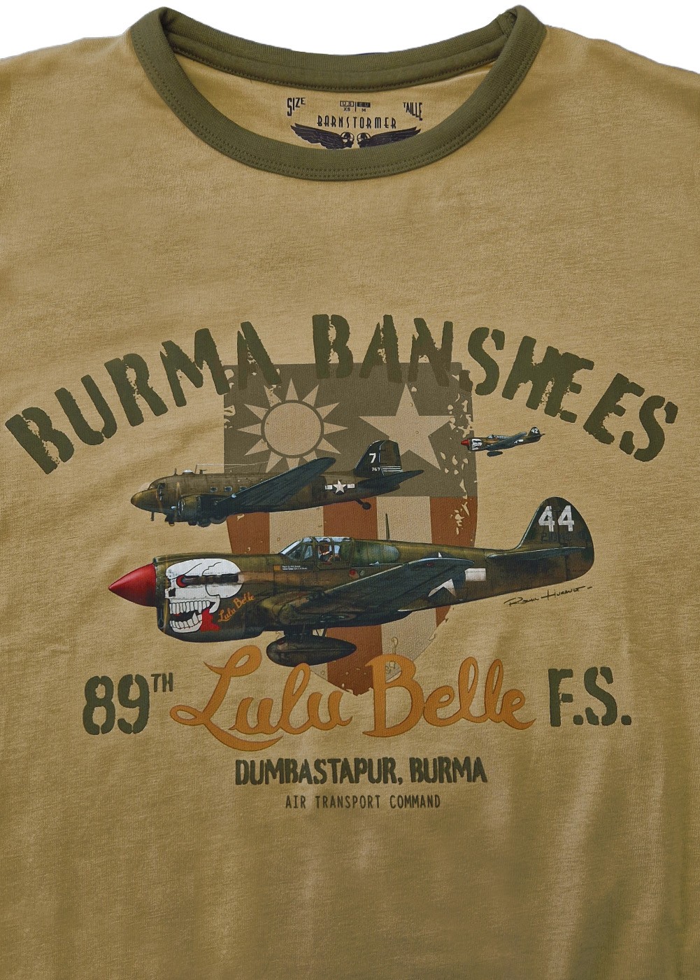 "Burma Banshees" T-shirt | Barnstormer USA