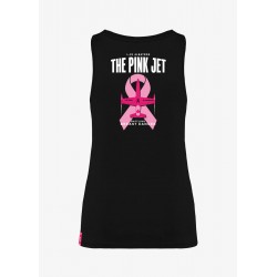 Camiseta sin mangas de mujer "The Pink Jet"