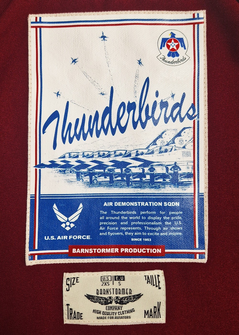 Blouson "Thunderbirds" | ★ Barnstormer-USA ★