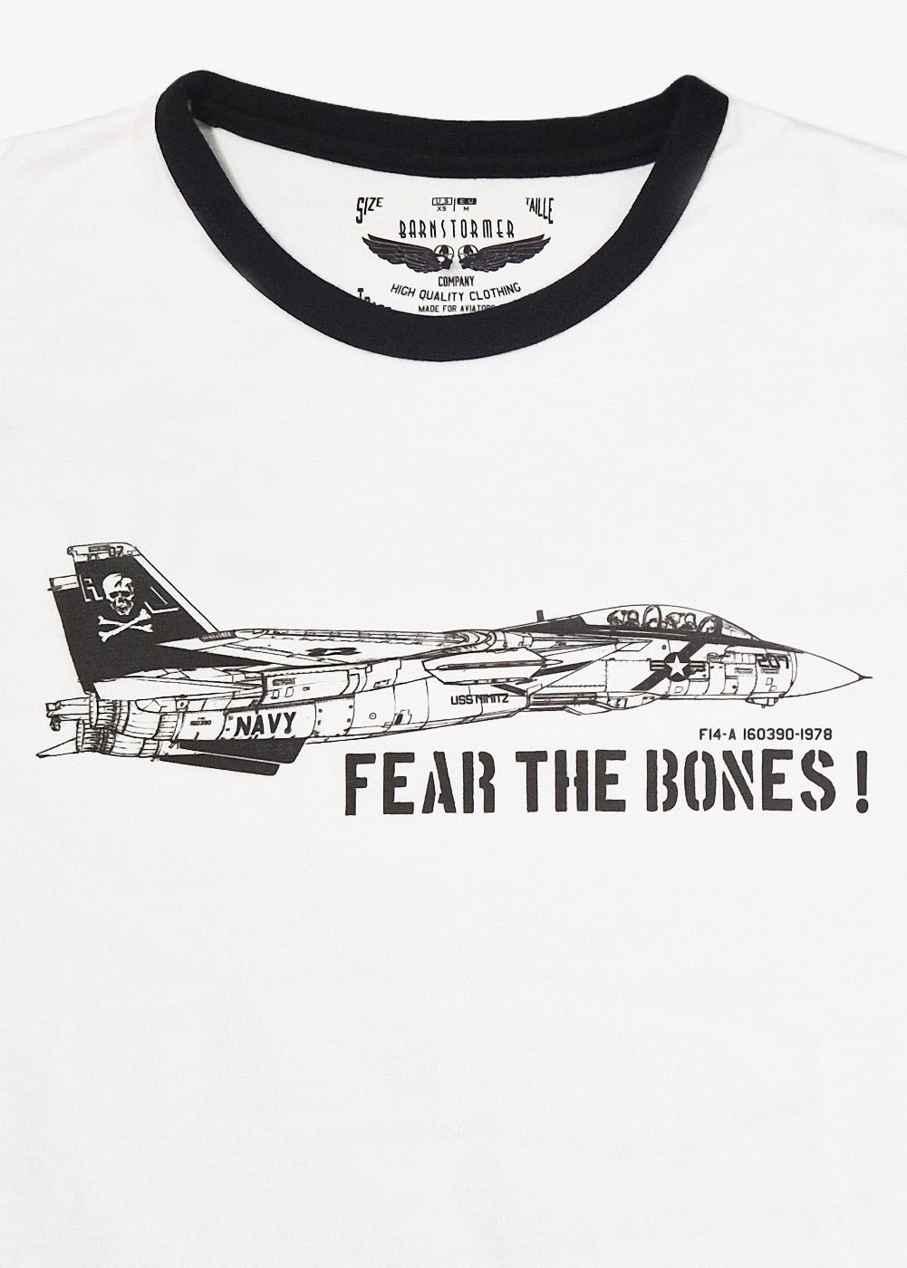 T-shirt "Fear the bones!" | ★ Barnstormer-USA ★