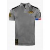 Polo "P-47D Bonnie" - Gris | ★ Barnstormer-USA ★