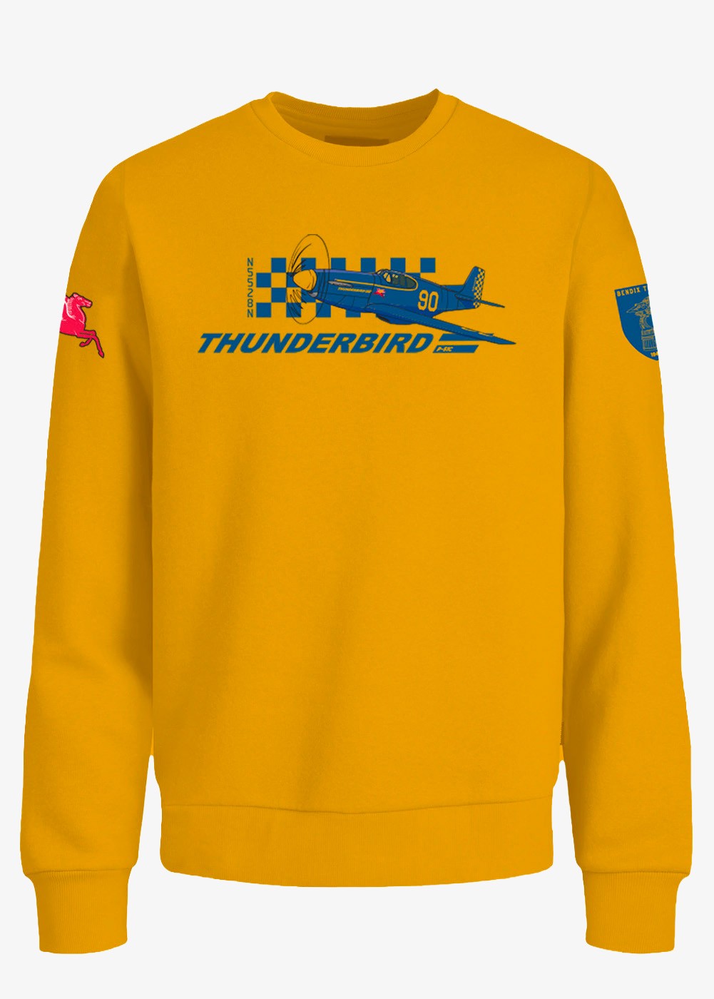 "P-51C Thunderbird" sweat shirt | ★ Barnstormer-USA ★