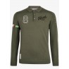 Polo manches longues "Hawk 75 - II/5 Lafayette" | ★ Barnstormer-USA ★