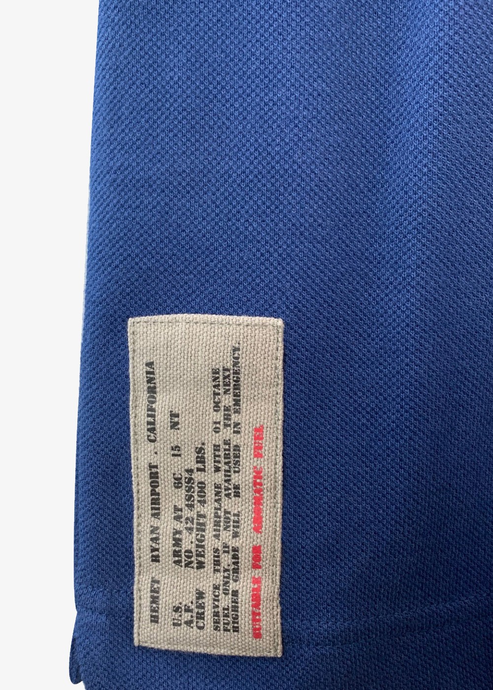 "AT-6 Ryan Airport CALIFORNIA" polo shirt | ★ Barnstormer-USA ★