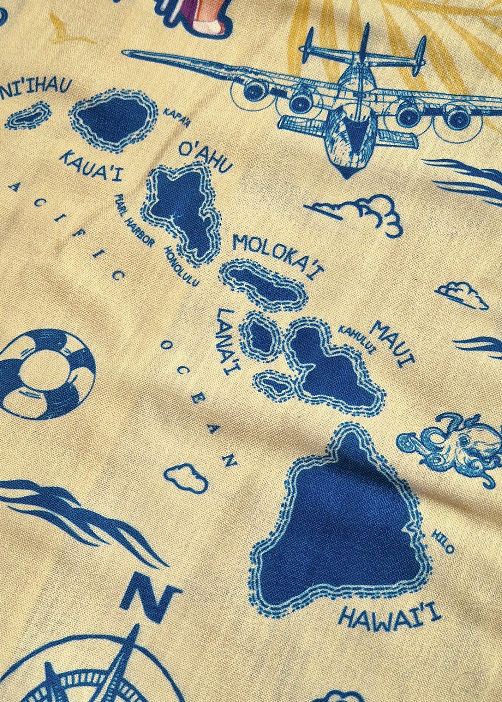 Chemise hawaïenne "Abandon ship" | ★ Barnstormer-USA ★