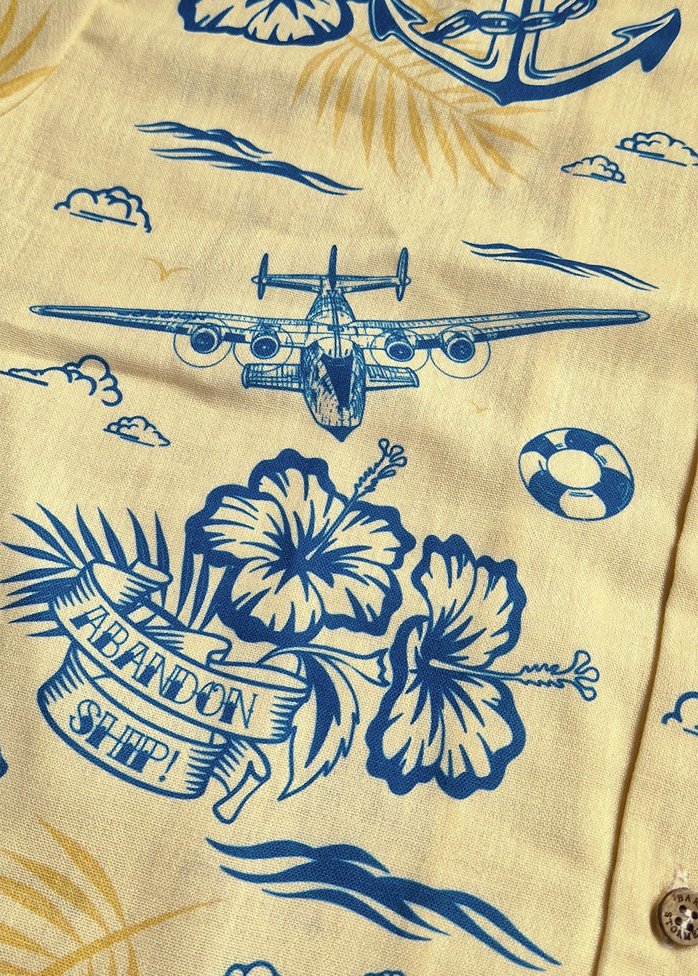 “Abandon Ship” Hawaiian Shirt | ★ Barnstormer-USA ★